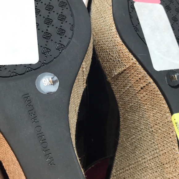 NWT Antonio Melani Wedges - Picture 8 of 8